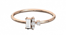 Casual Diamond Ring - For Her