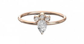 Casual Diamond Ring - For Her