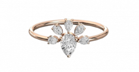 Casual Diamond Ring - For Her