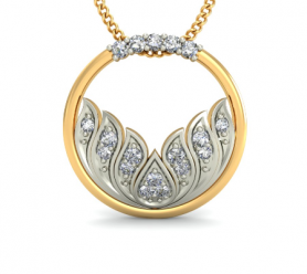 Diamond Pendant- Flora Collection