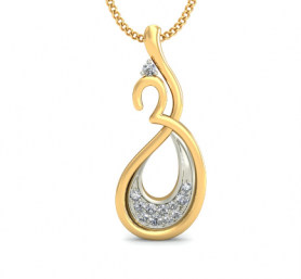 Om Diamond Casual Pendant