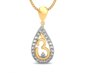 Om Diamond Casual Pendant
