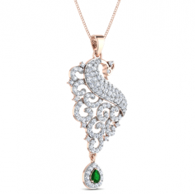 Diamond Pendant Set - Flora Collection