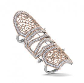 Classic Diamond  Cocktail Ring