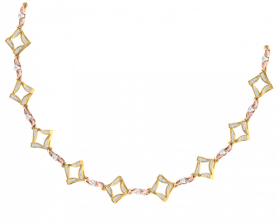 Diamond Jewelry Set -Necklace & Earrings