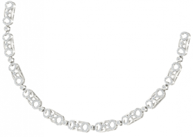Diamond Jewelry Set - Necklace & Earrings