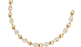 Diamond Jewelry  Set- Necklace & Earrings