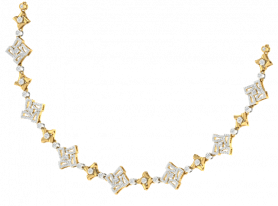 Diamond Jewelry Set  - Necklace & Earrings