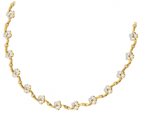 Diamond Jewelry Set  - Necklace & Earrings