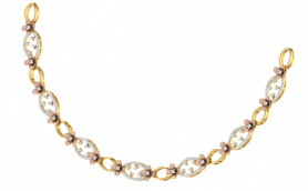 Diamond Jewelry Set - Necklace & Earrings