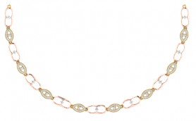 Diamond Jewelry Set - Necklace & Earrings