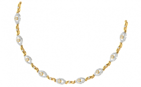 Diamond Jewelry Set  - Necklace & Danglers