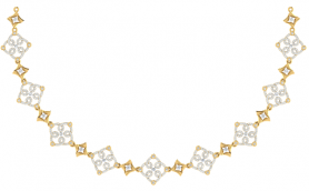 Diamond Jewelry Set  - Necklace & Earrings