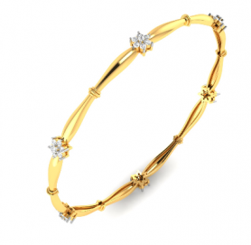 Nakshatra Diamond Bangle