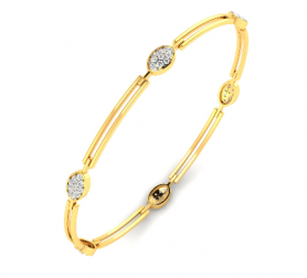 Nakshatra Diamond Bangle