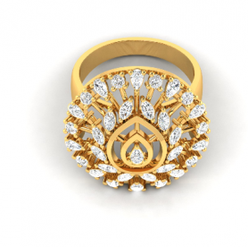 Diamond Cocktail Ring - Classic Collection