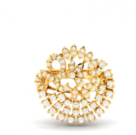  Diamond Cocktail  Ring - Nakshatra Collection