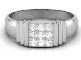 Diamonds Platinum Band