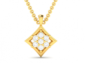 Classic Diamond Pendant