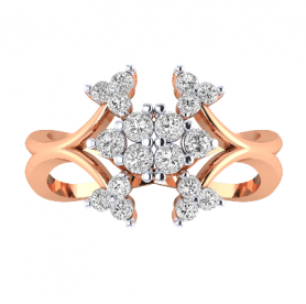 Nakshatra Diamond Cocktail Ring 