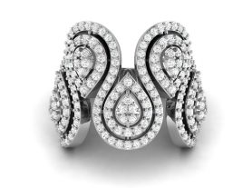 Diamond  Cocktail Ring - Brilliante Collection