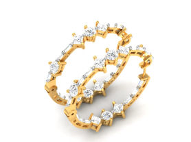 Diamond Hoops - Princess Collection