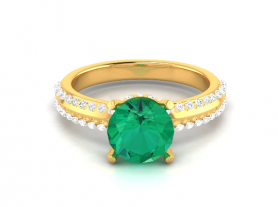 Diamond and Gemstone  Ring