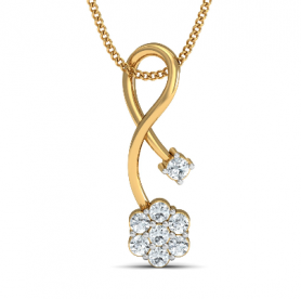 Diamond Pendant Set - Floral  Collection