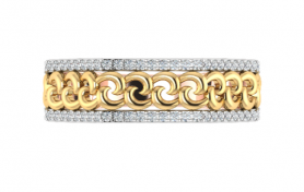 Classic Diamond Filigree Cocktail Band 