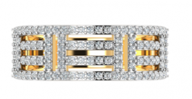 Classic Diamond layered cocktail Band 