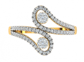  Diamond Cocktail Ring - Nakshatra Collection