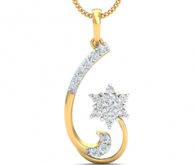 Diamond Pendant Set - Flora Collection