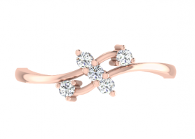Quint  Diamond Ring - Celeste Collection