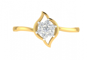 Diamond Ring - Floral  Collection
