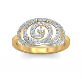 Diamond Cocktail  Ring - Nakshatra Collection