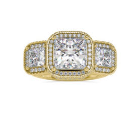 Diamond Wedding Band - For Him