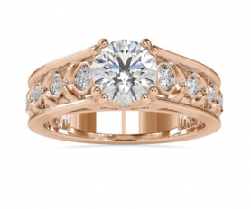 Diamond Engagement Ring - Vintage Collection