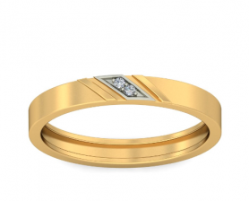 Traditional Diamond Band - Vintage Collection