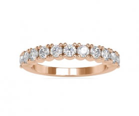 Diamond Eternity Ring-Semi Eternity Band