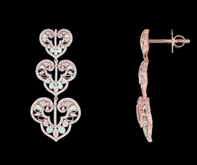 Diamond & Enamel Danglers