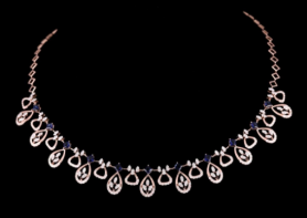 Diamond & Gemstone Jewelry Set - Bridal Collection