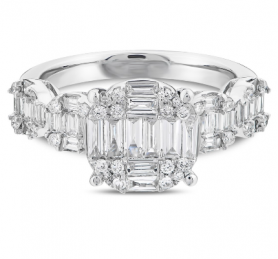 Diamond Cocktail  Ring - Luminous  Collection