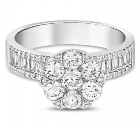 Diamond Engagement Ring - Vintage Collection