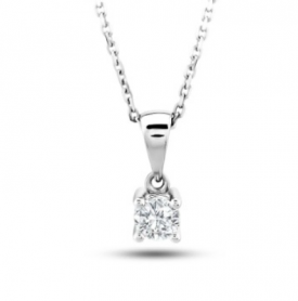 Diamond Solitaire Pendant