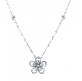 Diamond Station Necklace