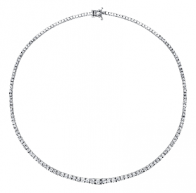 Diamond Necklace - Solitaire Eternity  Collection