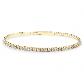 Diamond Tennis Bracelet Closed Prong