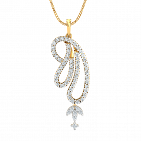 Diamond Pendant Set with Earrings
