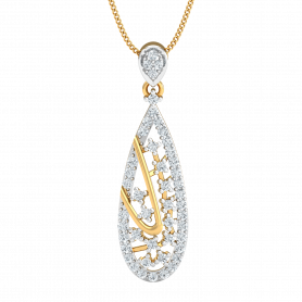 Diamond Pendant Set with Earrings