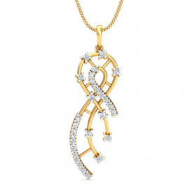Diamond Pendant Set with Earrings